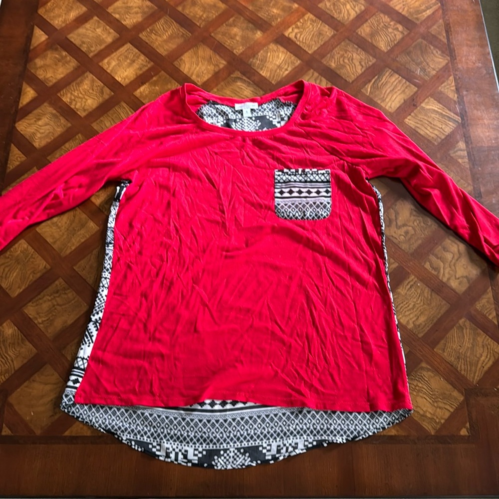 Holiday Red Shirt